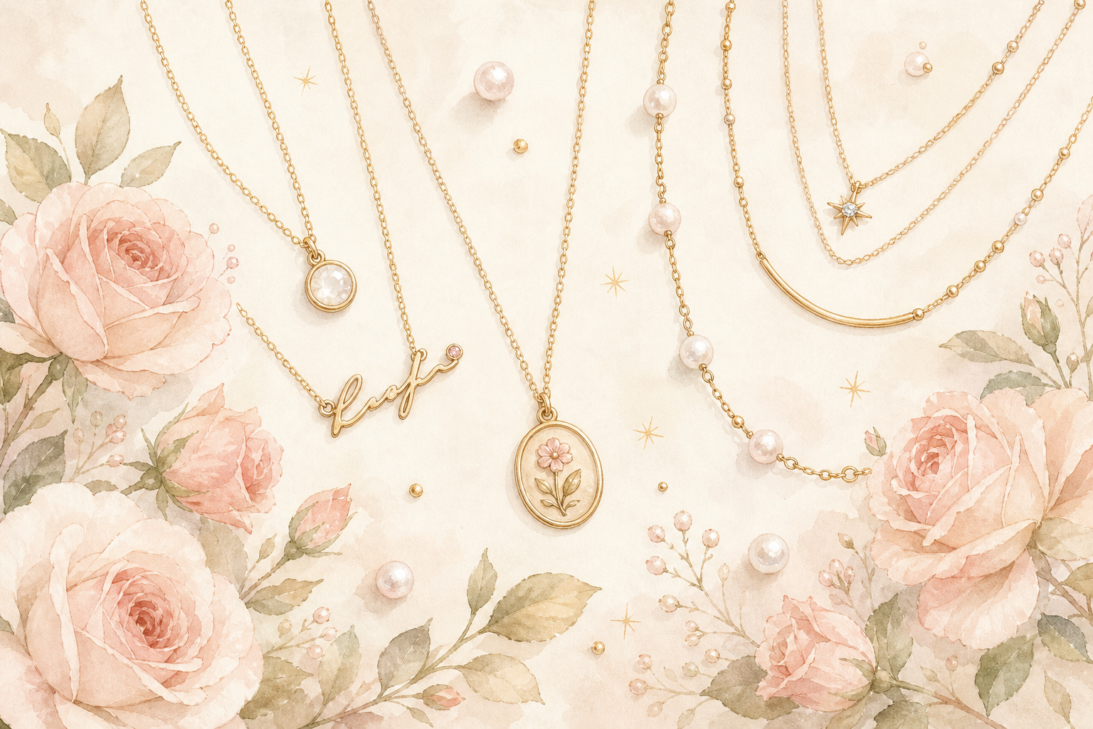 New Arrivals: Necklaces for Everyday Wear, Personalized Gifts & Soft Layering