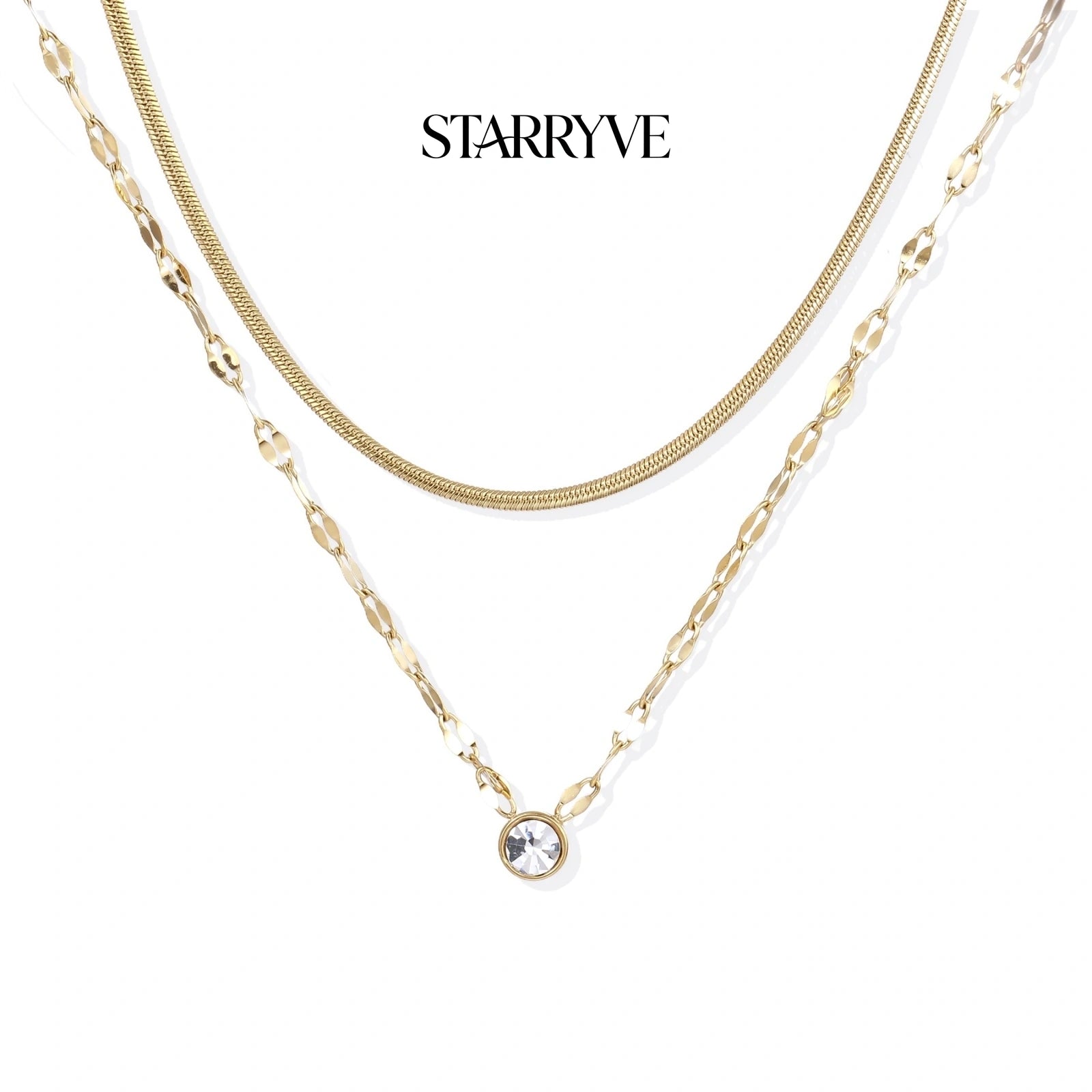Golden Hour Layers with STARRYVE logo