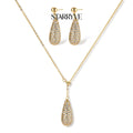 Golden Luxe Crystal Set with STARRYVE logo