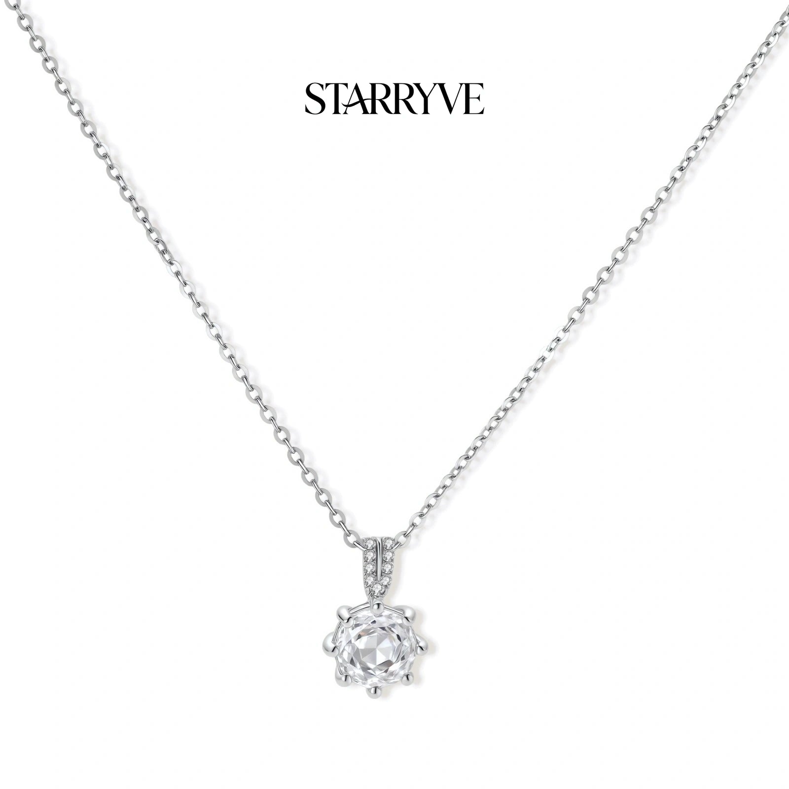 Crystal Clarity Pendant with STARRYVE logo