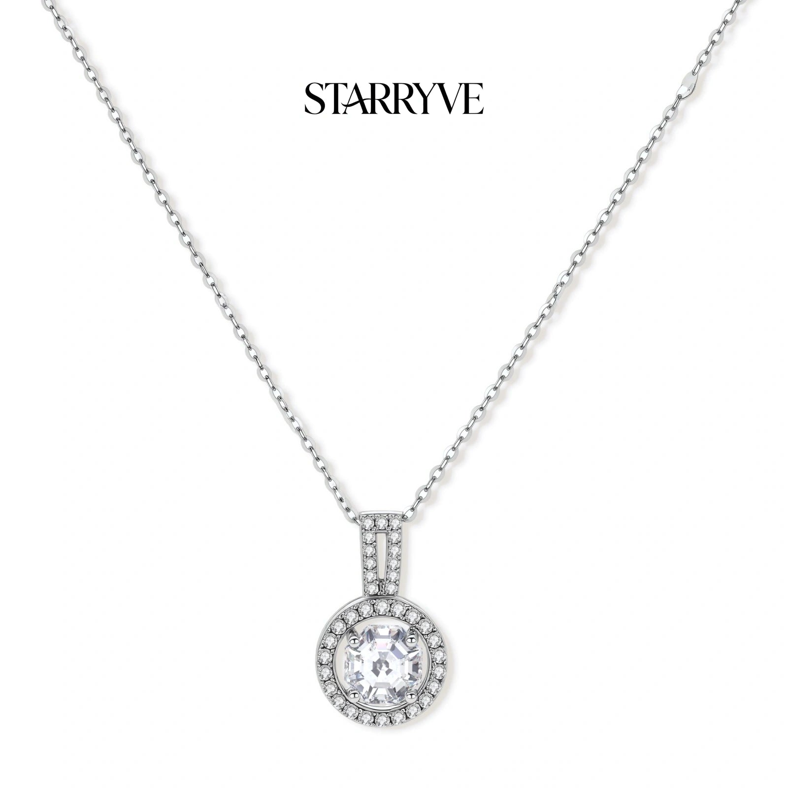 Halo Dreams Necklace with STARRYVE logo