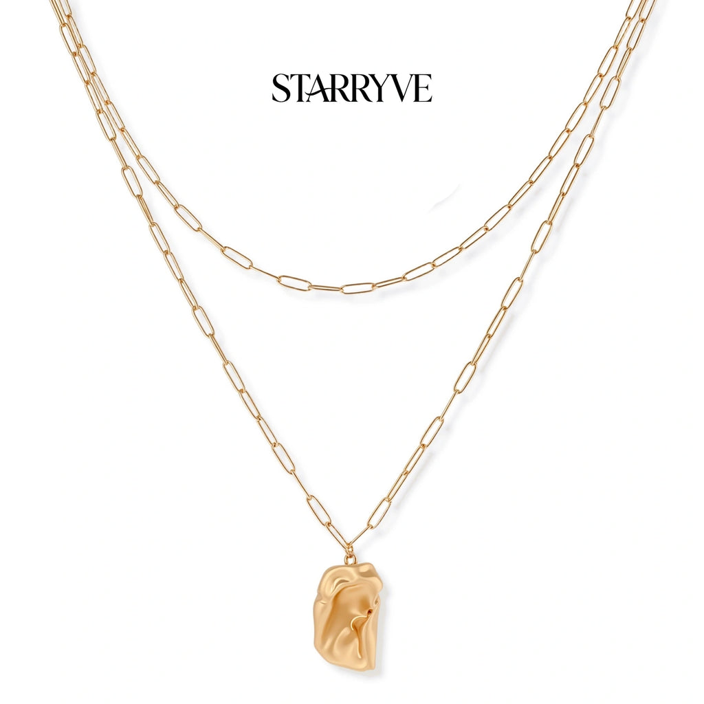 Molten Dreams Necklace with STARRYVE logo