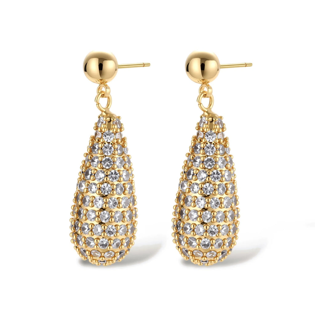 Golden Luxe Crystal Set jewelry set product detail view 3