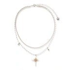 Model wearing Celestial Dagger Necklace