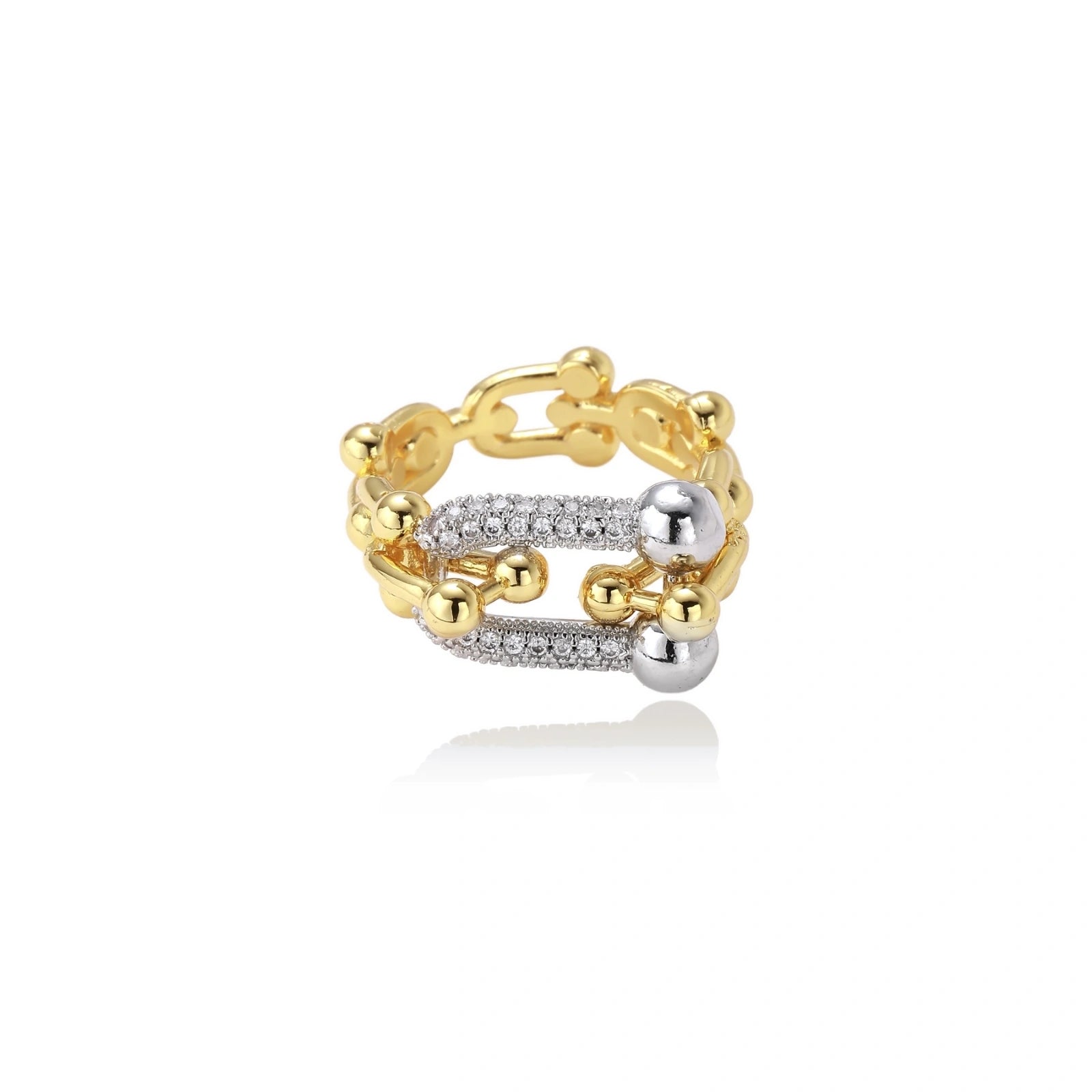 Chain Link Power Ring ring product detail view 6