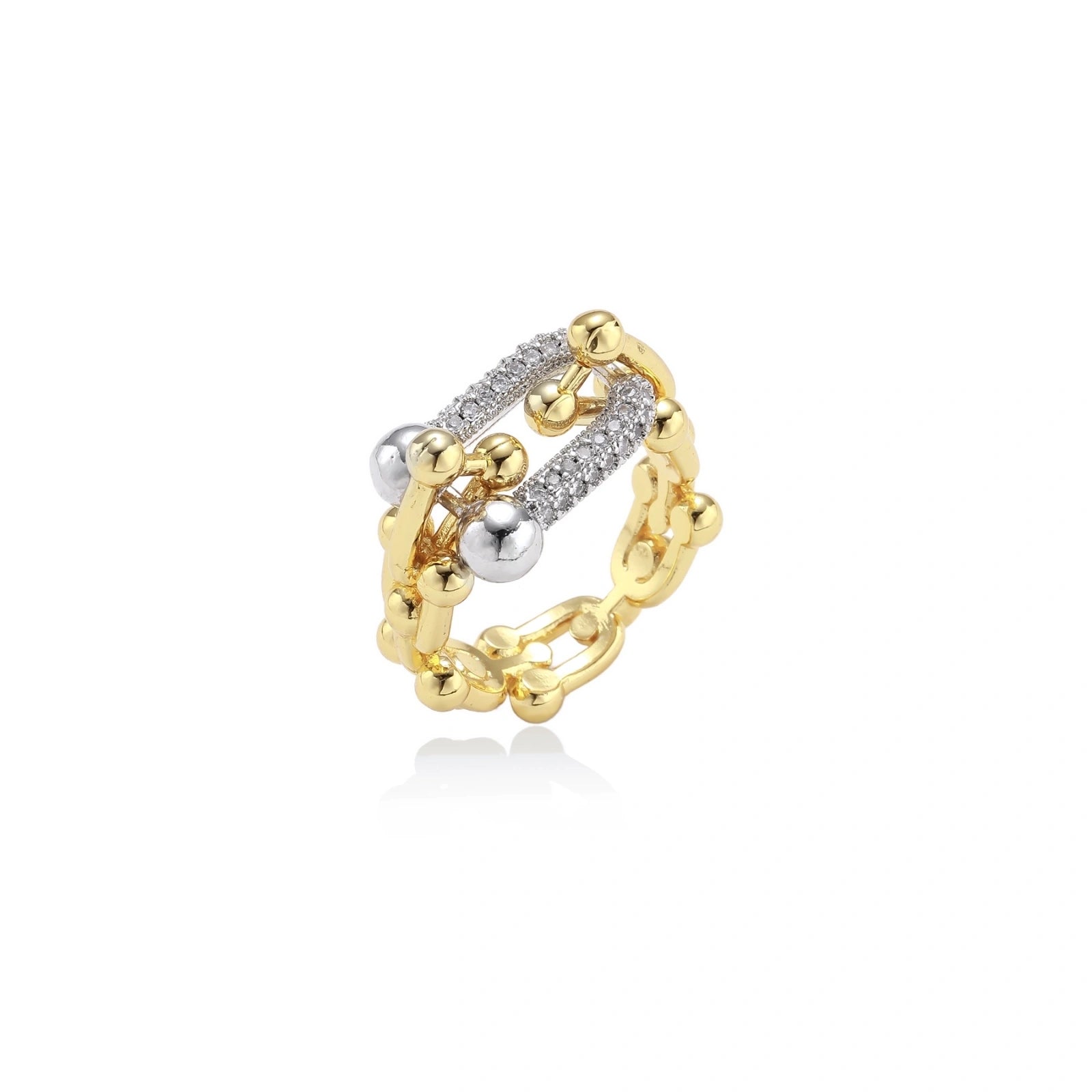 Chain Link Power Ring ring product detail view 2