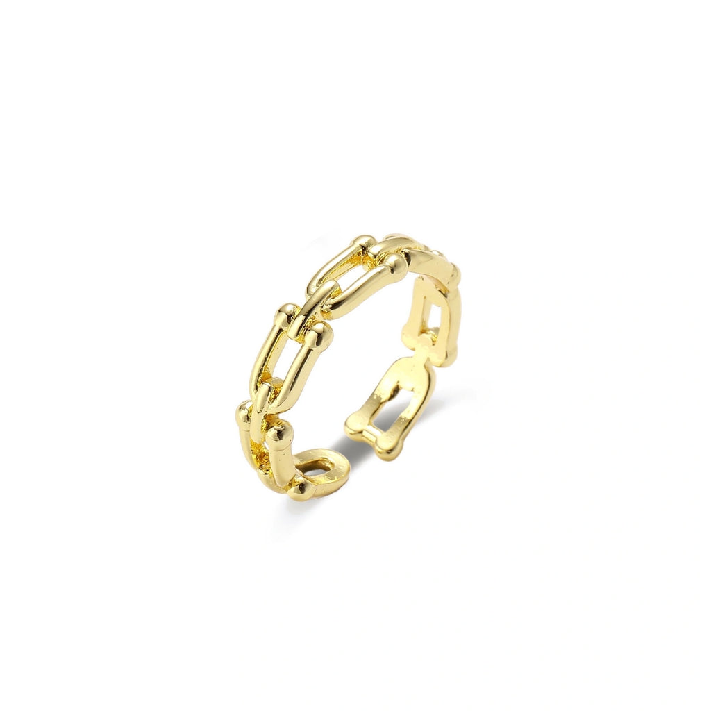Golden Hour Chain Ring Set ring product detail view 4