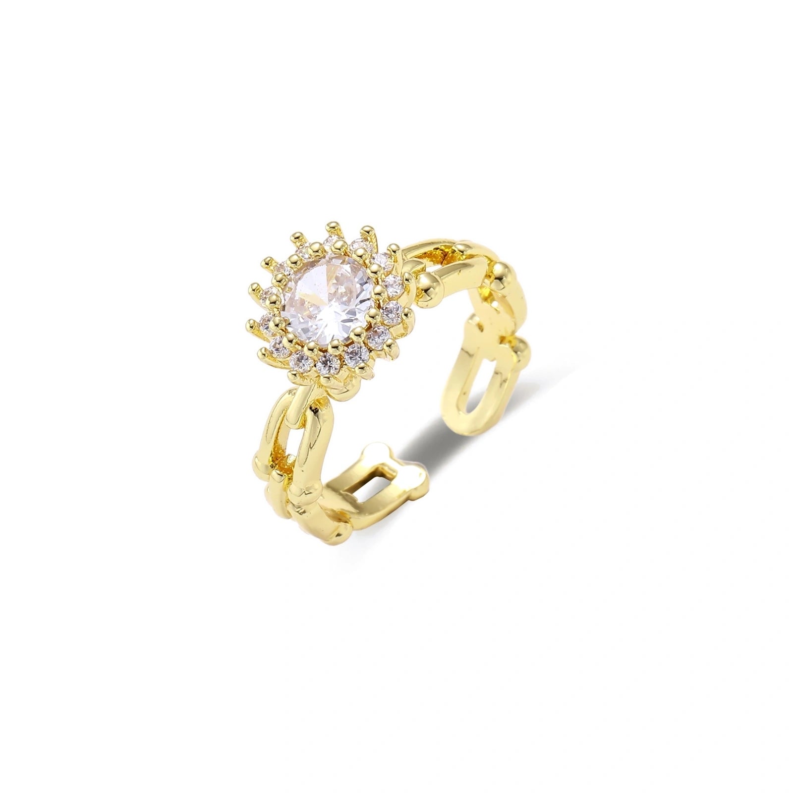 Golden Hour Chain Ring Set ring product detail view 5