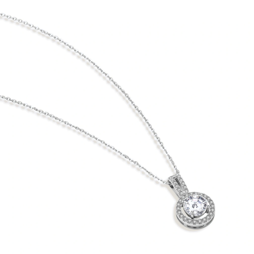 Model wearing Halo Dreams Necklace