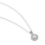 Model wearing Halo Dreams Necklace