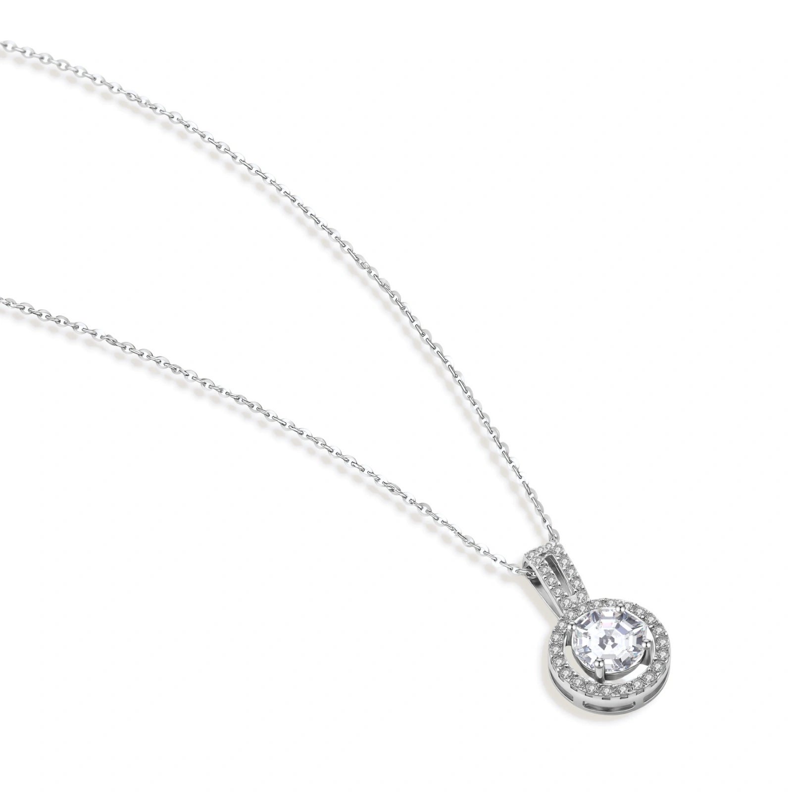 Model wearing Halo Dreams Necklace