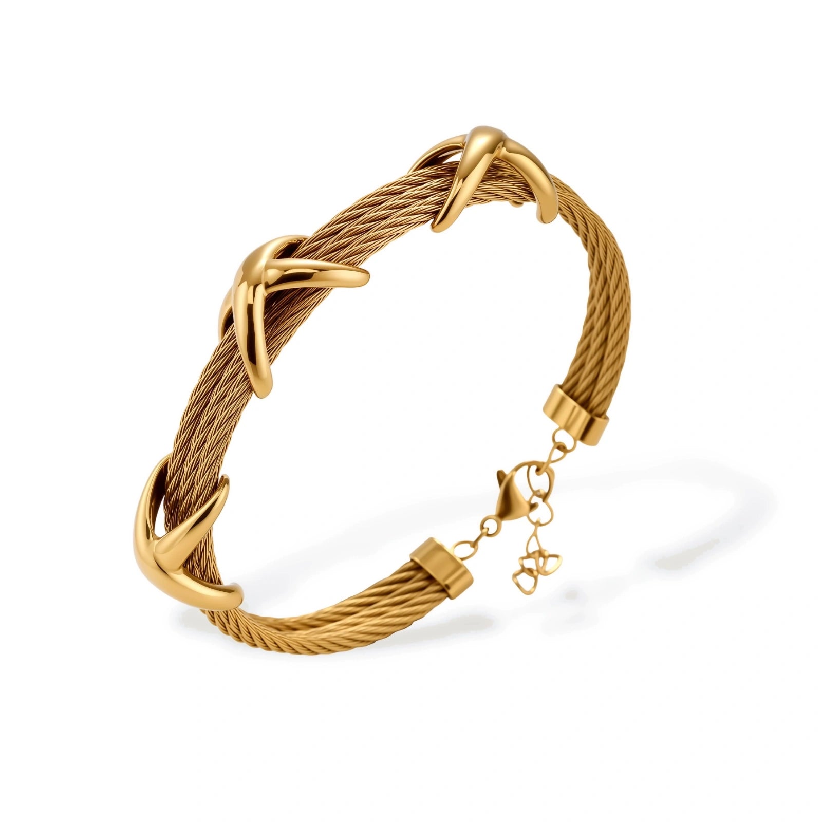 Cross Knot Cable Bracelet bracelet product detail view 3