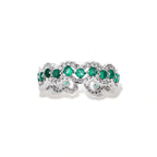 Emerald Wave Ring ring product detail view 4
