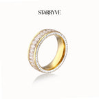 Crystal Empire Ring with STARRYVE logo
