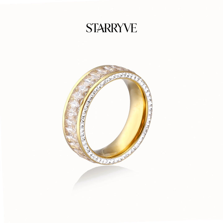 Crystal Empire Ring with STARRYVE logo