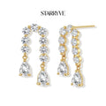 Linear Crystal Drops with STARRYVE logo