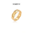 Twisted Luxe Band with STARRYVE logo