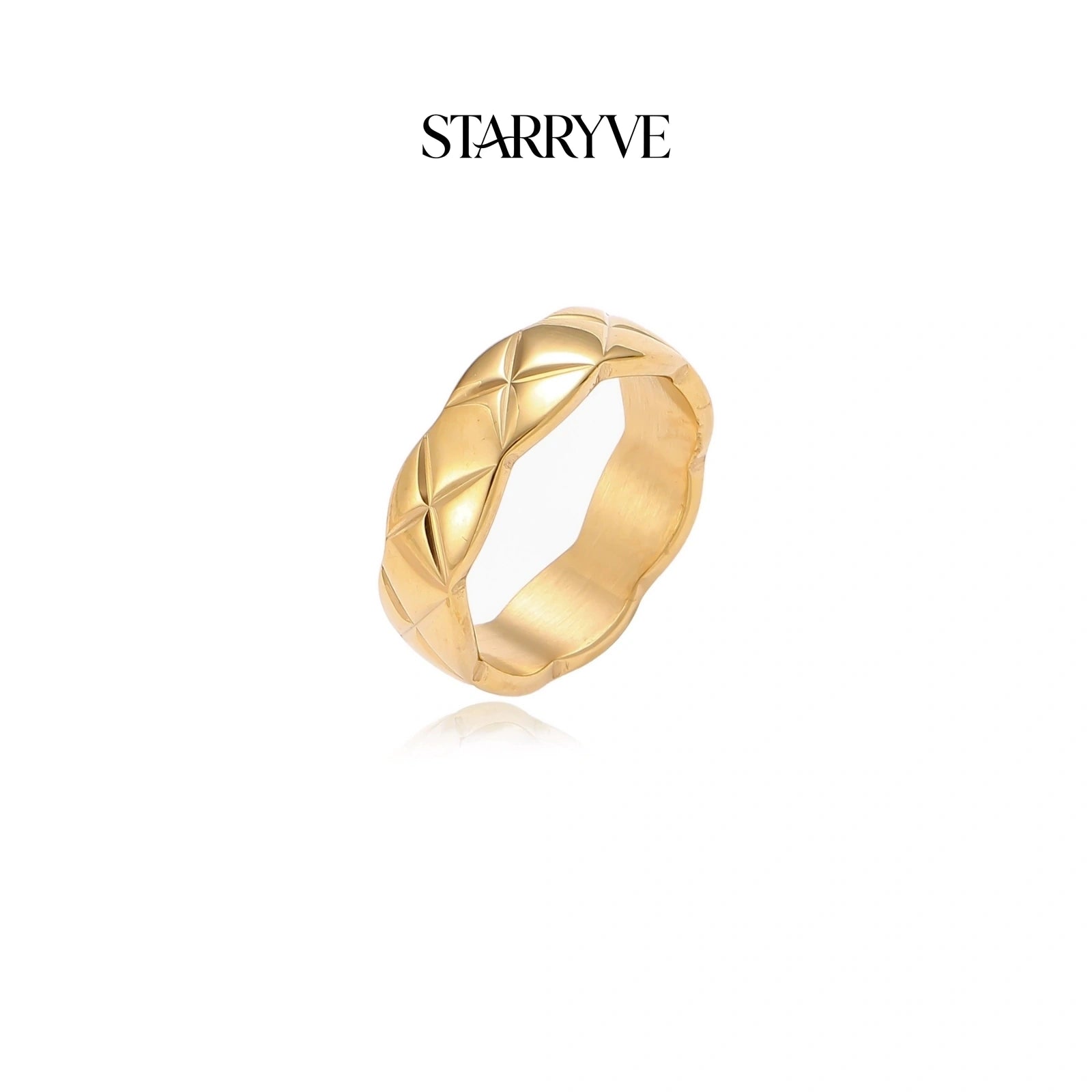 Twisted Luxe Band with STARRYVE logo